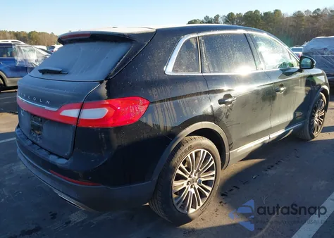 2018 Lincoln Mkx Reserve from USA, damaged, VIN 2LMPJ6LR6JBL39872